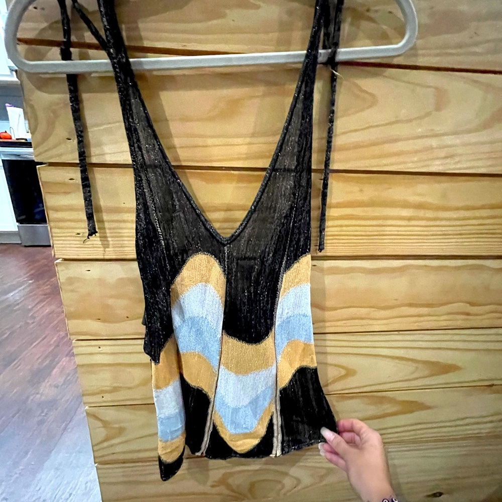 Bebe vintage halter top